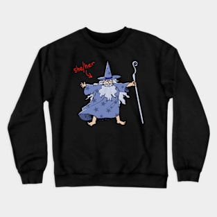 she/her wizard Crewneck Sweatshirt